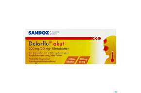 Dolorflu Akut Filmtabl 200mg/30mg 20st, A-Nr.: 4460371 - 01