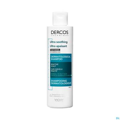 Sie sehen eine Packung Shampoon Vichy/dercos Ultra/sensible Kopfhaut Fettig 200ml, Produktbild: 06 Shampoon Vichy/dercos Ultra/sensible Kopfhaut Fettig 200ml, A-Nr.: 4442918 - 06