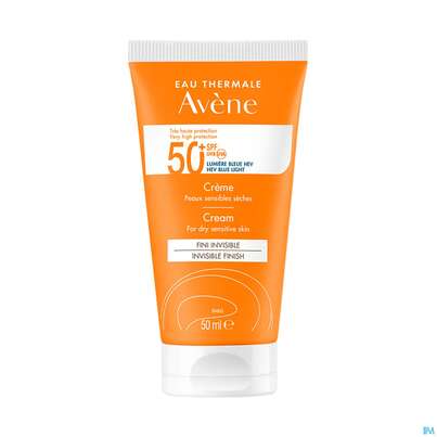 Sie sehen eine Packung Avène Sonnencreme Spf 50+ 50ml, Produktbild: 10 Avène Sonnencreme Spf 50+ 50ml, A-Nr.: 5598947 - 10