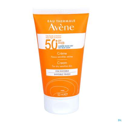 Sie sehen eine Packung Avène Sonnencreme Spf 50+ 50ml, Produktbild: 13 Avène Sonnencreme Spf 50+ 50ml, A-Nr.: 5598947 - 13