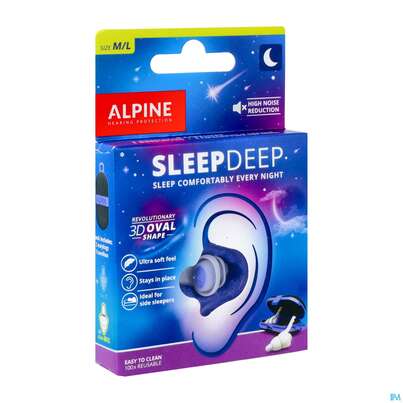 Ohrenschutz Alpine Hearing Protection Sleepdeep 2st, A-Nr.: 5594062 - 02