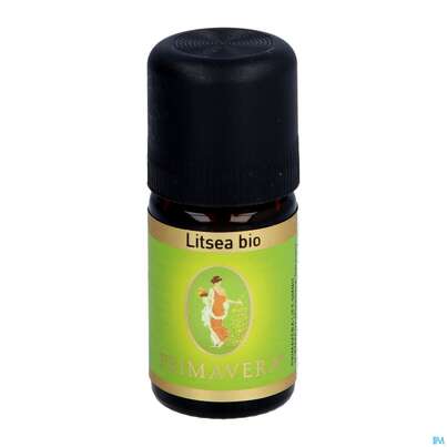 Sie sehen eine Packung Aetherische Oele Primavera Litsea Bio 5ml, Produktbild: 04 Aetherische Oele Primavera Litsea Bio 5ml, A-Nr.: 2583425 - 04
