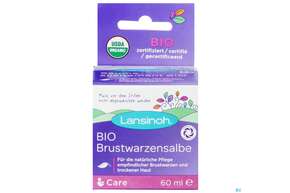 Lansinoh Brustwarzen Salbe Bio Ohne Duftstoffe/kuenstl. Zusaetze/ 60ml, A-Nr.: 5405144 - 01