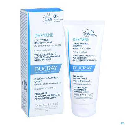 Sie sehen eine Packung Ducray Dexyane Schützende Barriere-creme 100ml, Produktbild: 07 Ducray Dexyane Schützende Barriere-creme 100ml, A-Nr.: 5413014 - 07