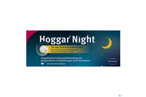 Hoggar Night Schmelztabl 25mg 30st, A-Nr.: 4962322 - 01