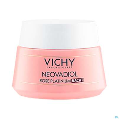 Sie sehen eine Packung Vichy Neovadiol Rose Platinum Nacht 50ml, Produktbild: 07 Vichy Neovadiol Rose Platinum Nacht 50ml, A-Nr.: 5182135 - 07