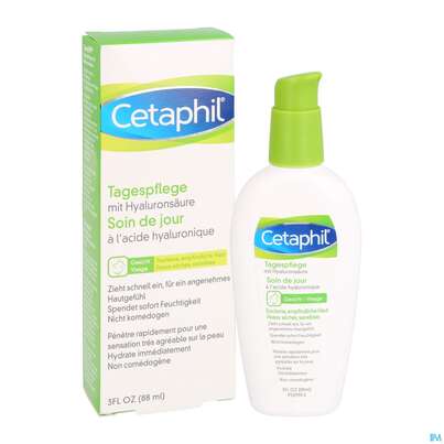 Sie sehen eine Packung Cetaphil Tagespflege +hyaluronsaeure 88ml, Produktbild: 05 Cetaphil Tagespflege +hyaluronsaeure 88ml, A-Nr.: 4839337 - 05
