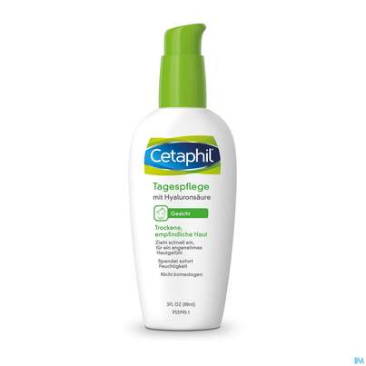 Sie sehen eine Packung Cetaphil Tagespflege +hyaluronsaeure 88ml, Produktbild: 06 Cetaphil Tagespflege +hyaluronsaeure 88ml, A-Nr.: 4839337 - 06