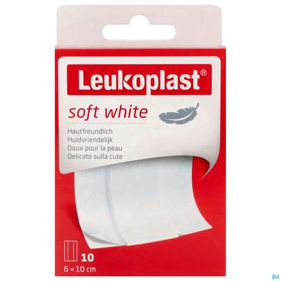 Wundpflaster Leukoplast/soft 10cmx 6cm 7645008 10st, A-Nr.: 4369110 - 02