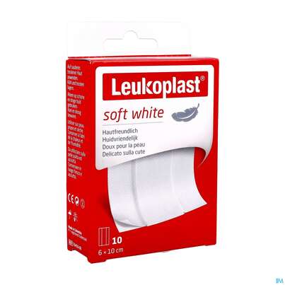 Wundpflaster Leukoplast/soft 10cmx 6cm 7645008 10st, A-Nr.: 4369110 - 04