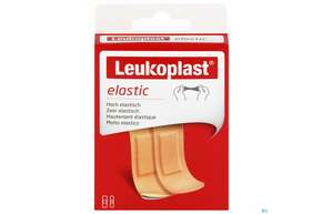 Wundpflaster Leukoplast/elastic Strips 2 Groessen 73219 20st, A-Nr.: 4368642 - 01