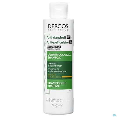 Sie sehen eine Packung Shampoon Vichy/dercos Anti-schuppen Pflege Trockenes Haar Neu 200ml, Produktbild: 04 Shampoon Vichy/dercos Anti-schuppen Pflege Trockenes Haar Neu 200ml, A-Nr.: 4357414 - 04