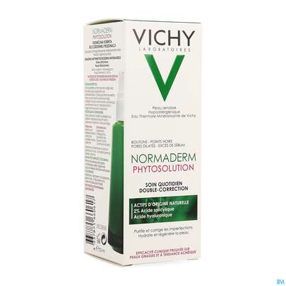 Sie sehen eine Packung Vichy Normaderm Phytosolution Pflege 2-fache-wirkung 50ml, Produktbild: 08 Vichy Normaderm Phytosolution Pflege 2-fache-wirkung 50ml, A-Nr.: 5060544 - 08