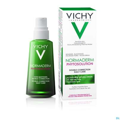 Sie sehen eine Packung Vichy Normaderm Phytosolution Pflege 2-fache-wirkung 50ml, Produktbild: 11 Vichy Normaderm Phytosolution Pflege 2-fache-wirkung 50ml, A-Nr.: 5060544 - 11