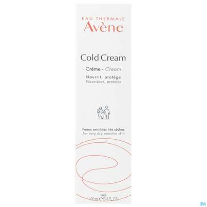 Sie sehen eine Packung Avène Cold Cream Creme 100ml, Produktbild: 02 Avène Cold Cream Creme 100ml, A-Nr.: 4763539 - 02