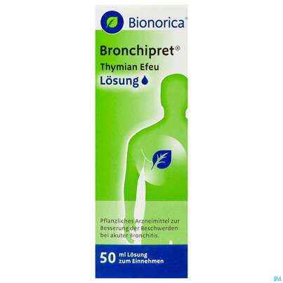 Bronchipret Loesung Z Einnehmen Thymian Efeu 50ml, A-Nr.: 2420580 - 01