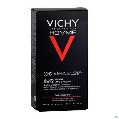 Sie sehen eine Packung Vichy Homme Sensi/balsam/ca 75ml, Produktbild: 06 Vichy Homme Sensi/balsam/ca 75ml, A-Nr.: 3595838 - 06