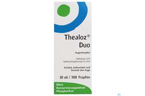 Augentropfen Thealoz/duo Trehalose+hyaluronsaeure Original 10ml, A-Nr.: 3946410 - 01