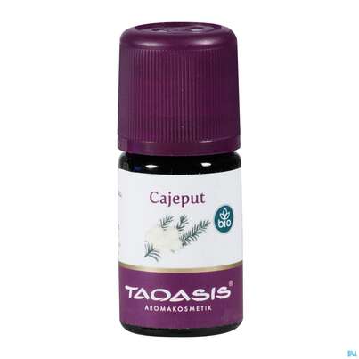 Sie sehen eine Packung Aetherische Oele Taoasis Bio Cajeput 5ml, Produktbild: 03 Aetherische Oele Taoasis Bio Cajeput 5ml, A-Nr.: 3494818 - 03