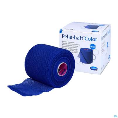 Peha-haft Color Latexfrei Blue 20mx 8cm 1st, A-Nr.: 3879837 - 04