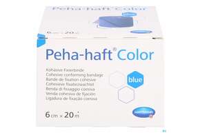 Peha-haft Color Latexfrei Blue 20mx 6cm 1st, A-Nr.: 3879820 - 01