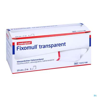 Fixierbinden Fixomull Transparent Fixierverband Wasserfest 2mx10cm 1st, A-Nr.: 3048214 - 03