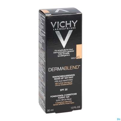 Vichy Dermablend Make-up 45 Gold 30ml, A-Nr.: 3044647 - 09