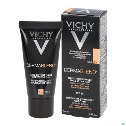 Vichy Dermablend Make-up 45 Gold 30ml, A-Nr.: 3044647 - 10