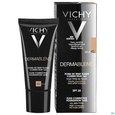 Vichy Dermablend Make-up 45 Gold 30ml, A-Nr.: 3044647 - 13