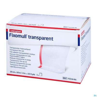 Fixierbinden Fixomull Transparent Fixierverband Wasserfest 10mx10cm 1st, A-Nr.: 3048237 - 02