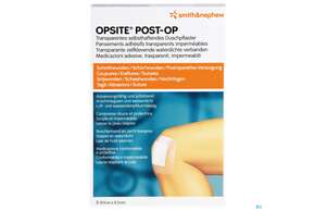 Wundverband Opsite Post-op 8,5x 9,5cm 5st, A-Nr.: 1713481 - 01