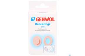 Gehwol Ballenringe Oval Nr 64154 6st, A-Nr.: 1022771 - 01