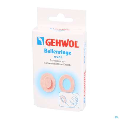 Gehwol Ballenringe Oval Nr 64154 6st, A-Nr.: 1022771 - 02