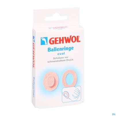 Gehwol Ballenringe Oval Nr 64154 6st, A-Nr.: 1022771 - 03