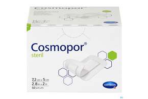 Wundverband Cosmopor Steril Selbstklebend 5x 7,2cm 50st, A-Nr.: 1526052 - 01