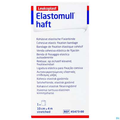 Elastische Binden Elastomull/haft 4mx10cm 1st, A-Nr.: 0765085 - 01