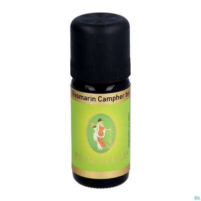 Sie sehen eine Packung Aetherische Oele Primavera Rosmarin Campher Bio 10ml, Produktbild: 04 Aetherische Oele Primavera Rosmarin Campher Bio 10ml, A-Nr.: 2305347 - 04