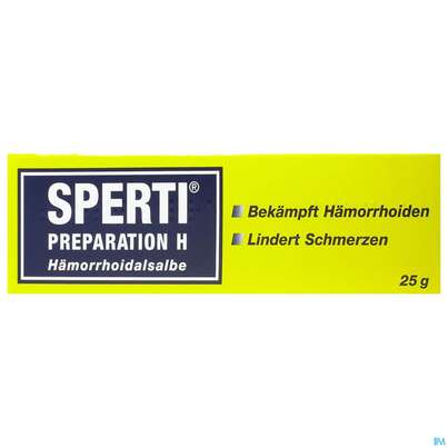 Sperti Preparation-h Haemorrhoidalsalbe 25g, A-Nr.: 1351084 - 01