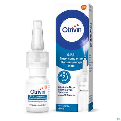 Otrivin Nasenspray 0,1% O.konservier.mtl 10ml, A-Nr.: 1347585 - 03