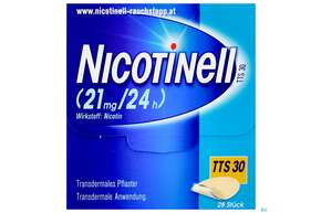 Nicotinell Transdermale Pflaster Tts 30 (21mg/24h) 28st, A-Nr.: 1254582 - 01