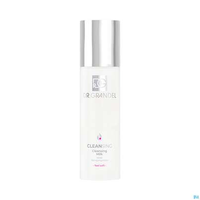 Sie sehen eine Packung Dr.grandel Cleansing Milk 41617 200ml, Produktbild: 01 Dr.grandel Cleansing Milk 41617 200ml, A-Nr.: 3990003 - 01