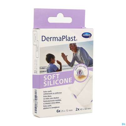 Dermaplast Soft Silicone Strips 25x 72cm +40x 60cm 1pk, A-Nr.: 4996775 - 02