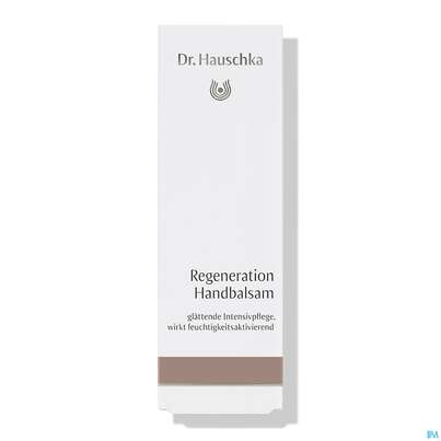 Sie sehen eine Packung Dr. Hauschka Regeneration Handbalsam 50ml, Produktbild: 03 Dr. Hauschka Regeneration Handbalsam 50ml, A-Nr.: 4612591 - 03