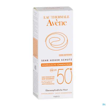 Avène Mineralische Sonnencreme Spf 50+ 50ml, A-Nr.: 2993407 - 04