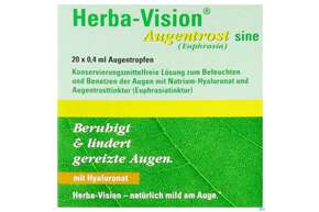 Augentropfen Herba-vision Augentrost/sine 0,4ml 20st, A-Nr.: 3829650 - 01