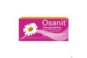 Osanit Zahnungszäpfchen 12 Stück, A-Nr.: 3511818 - 01