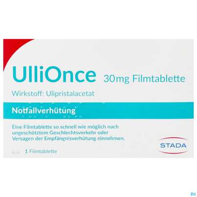 Ullionce Filmtabl 30mg 1st, A-Nr.: 4971309 - 01