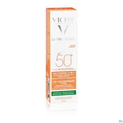 Sonnenprodukte Vichy/capital Soleil Mattierende Sonnenpflege 3in1 Lsf50+ 50ml, A-Nr.: 5232258 - 01