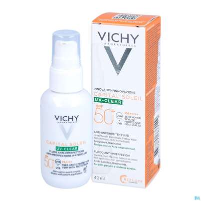 Sonnenprodukte Vichy/capital Soleil Uv-clear Lsf50+ 40ml, A-Nr.: 5672891 - 03