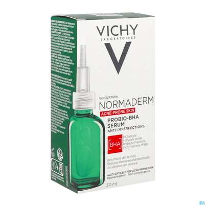 Sie sehen eine Packung Vichy Normaderm Probio Bha Serum 30ml, Produktbild: 08 Vichy Normaderm Probio Bha Serum 30ml, A-Nr.: 5458577 - 08